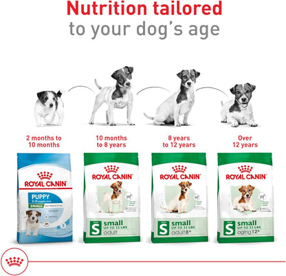 Royal Canin Size Health Nutrition Small Breed – Household Safe Dry Kibble for Homes with Young Kids, 4 lb Trial Bag
