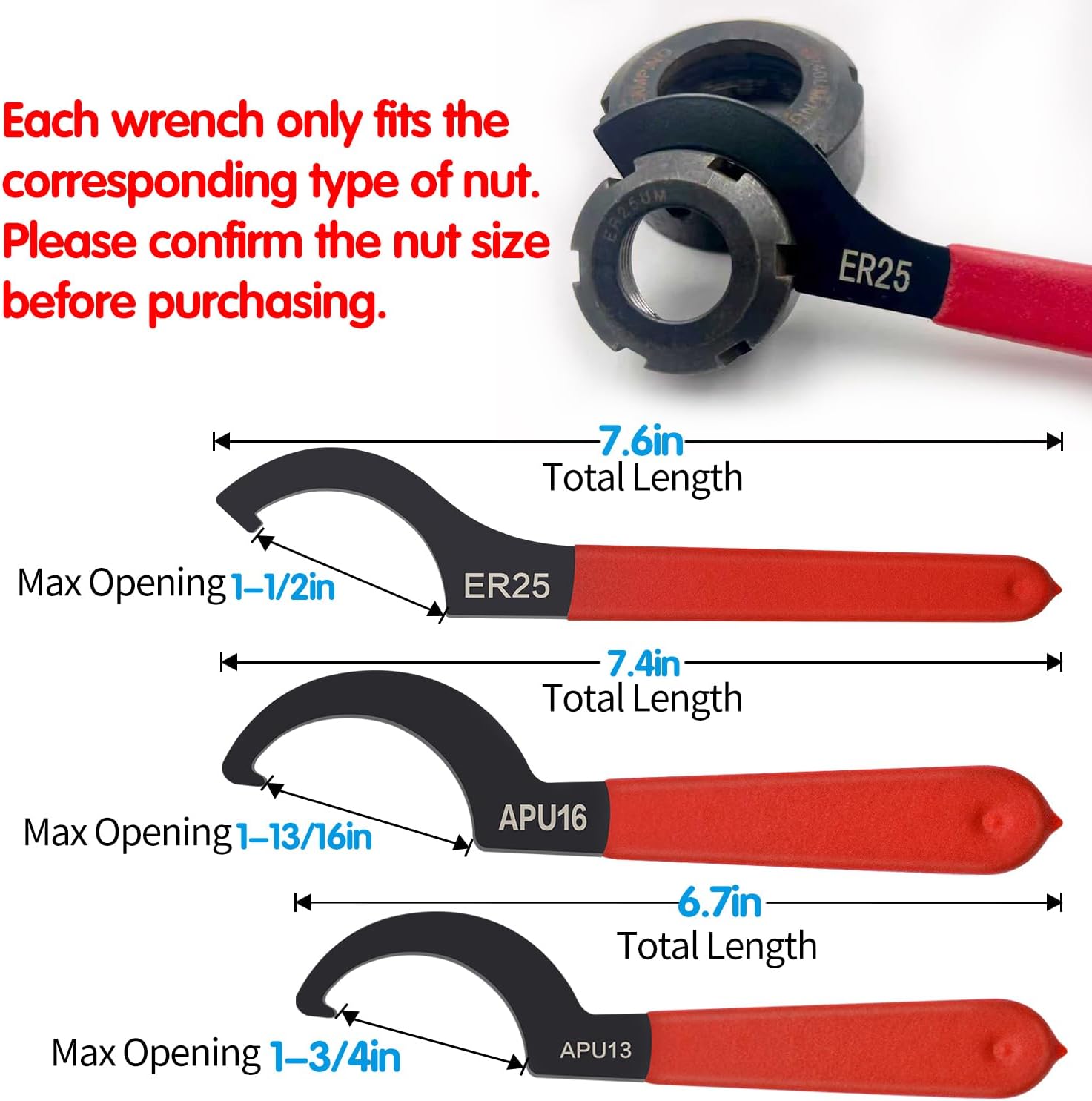 rubber non-slip handle sleeve to increase grip friction and prevent hand injury