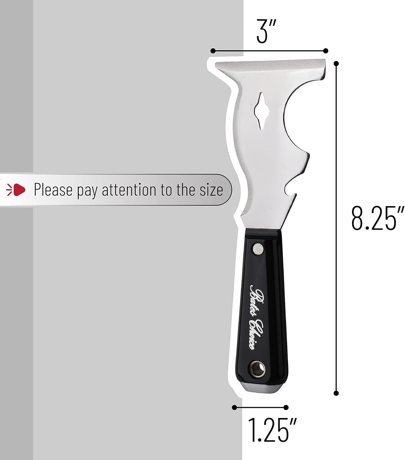 rust-resistant carbon/steel blade construction