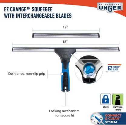 rust-resistant stainless steel body and channel