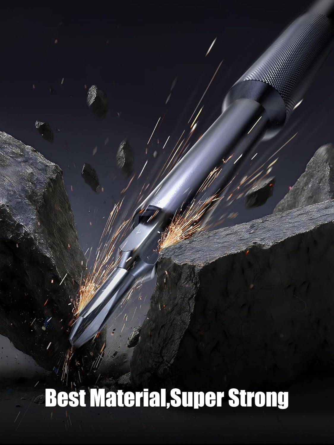 s2 tool steel bit construction for wear, oxidation, and corrosion resistance