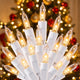 Warm White-White Wire - 33 ft