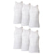 6 - White - 6 Pack - Small
