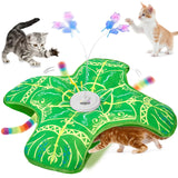 Pet Safe Auto Cat Toy Rechargeable 5 Min Auto Shutoff Overstimulation Prevention Bird Chirp Speaker No Sharp Edges for Cats