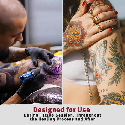 safe for use on broken skin during active tattoo healing