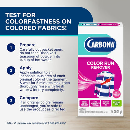 safe for whites, shirts, socks, towels, and other everyday colorfast items when tested first