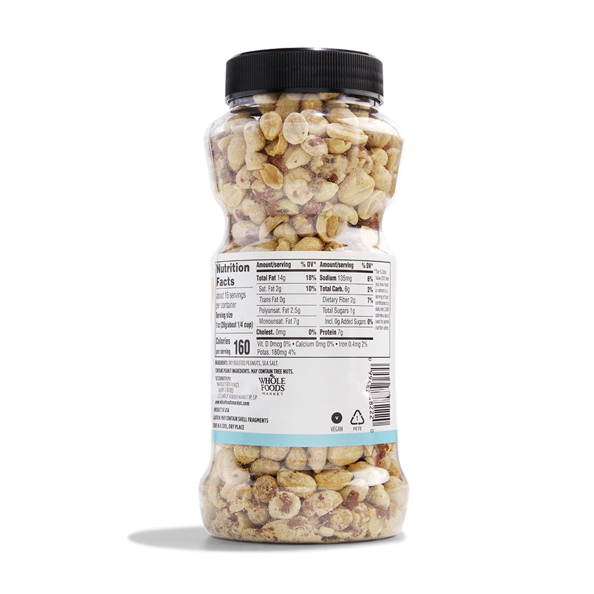 salted and unsalted options, with sea salt used in the lightly salted version