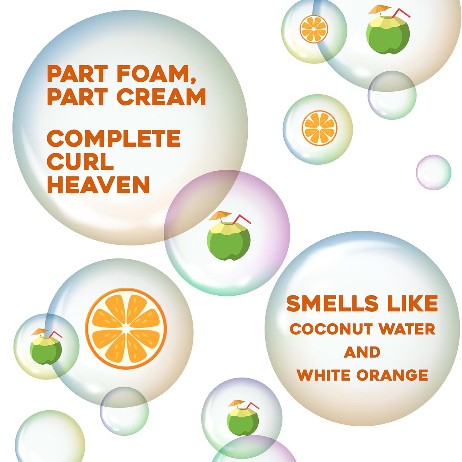 scent profile of coconut milk, tangerine, and warm vanilla