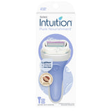 Schick Intuition Pure Nourishment Razor – Capsule Bathroom Upgrade, One Tool for Lather, Shave, and Moisture