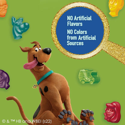 Scooby-Doo Fruit Flavored Snacks Gluten Free 22 Ct Nostalgic Cartoon Themed Holiday Gift Stocking Stuffer