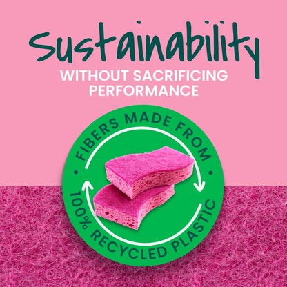 Scotch-Brite Delicate Clean Scrub Sponge – Stress-Free Hand Washing for Fine Dinnerware and Mindful Hosting