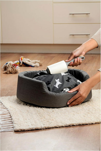 Scotch-Brite Lint Roller for Pet Hair – Gentle Adhesive Pickup for School Uniforms, Lunchbox Liners, and Craft Room Fabrics