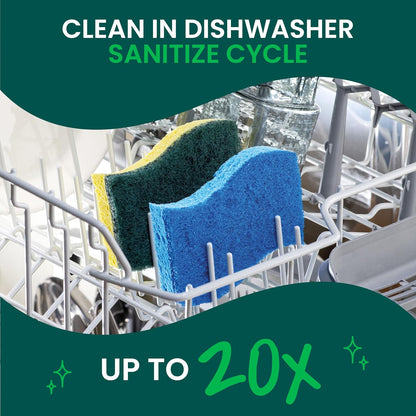 Scotch-Brite Zero Scratch Scrub Sponge – Cohesive Cleaning Aesthetic for Neutral-Toned Kitchens and Spa-Style Bathrooms