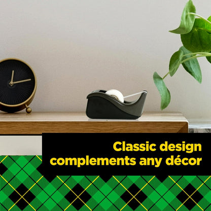 Scotch Desktop Tape Dispenser for Home Office and Study Nook, One-Handed Sealing for Daily Mail and Documents