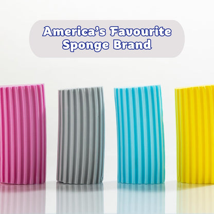 Scrub Daddy Damp Duster for Pet Hair Relief, Hypoallergenic Style Sponge for Furniture and Baseboards