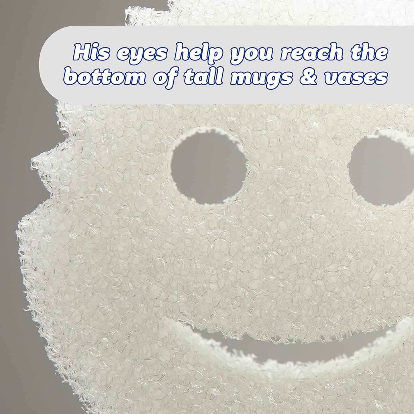 Scrub Daddy Sponge – Clean Lines, No Fuss Cleaning—One Multi-Purpose Sponge, Two Firmness Levels