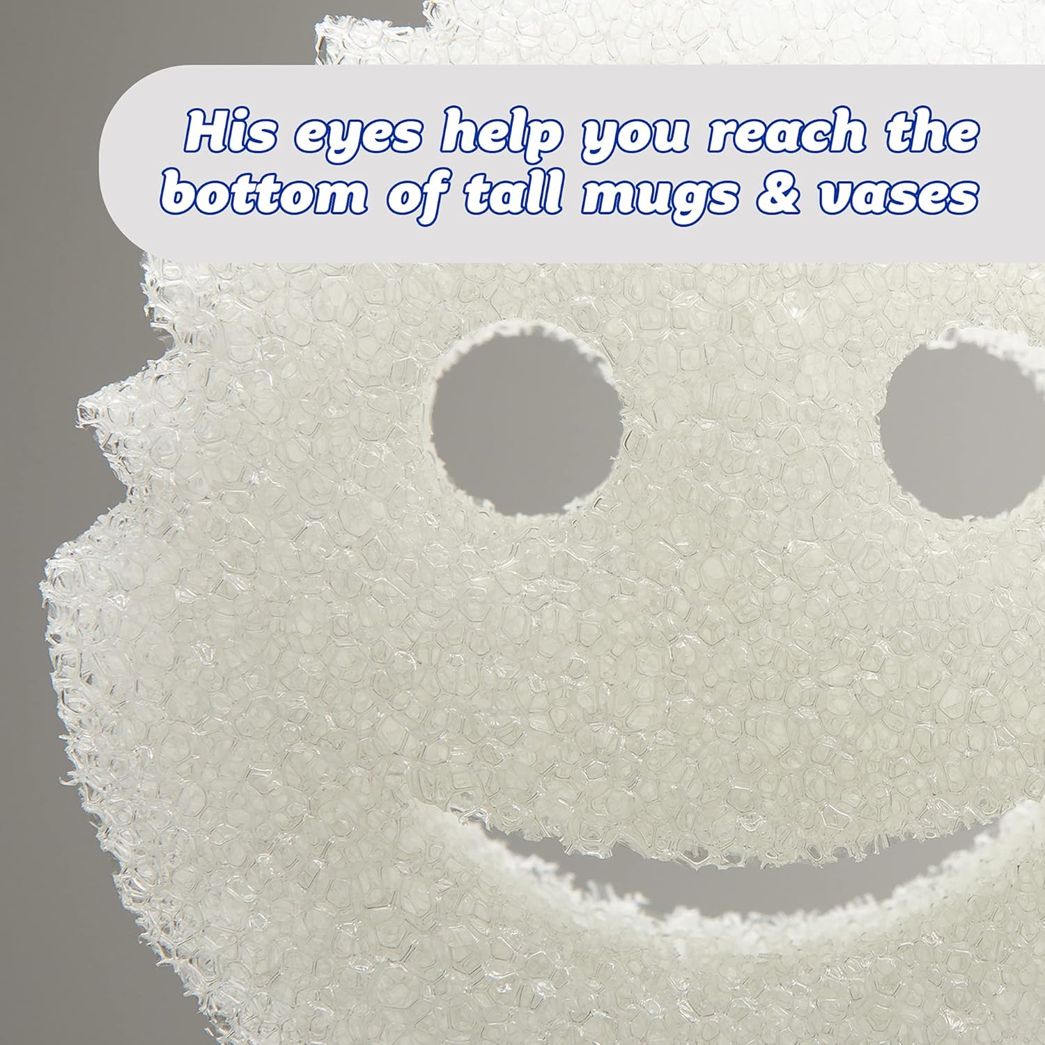 Scrub Daddy Sponge – Clean Lines, No Fuss Cleaning—One Multi-Purpose Sponge, Two Firmness Levels