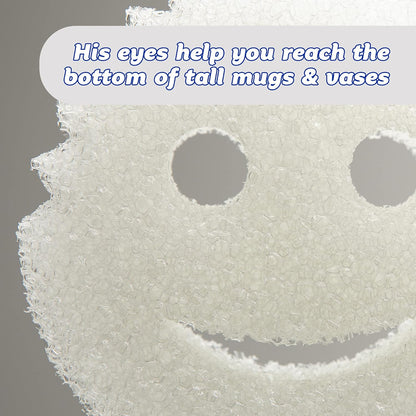 Scrub Daddy Sponge – Clean Lines, No Fuss Cleaning—One Multi-Purpose Sponge, Two Firmness Levels
