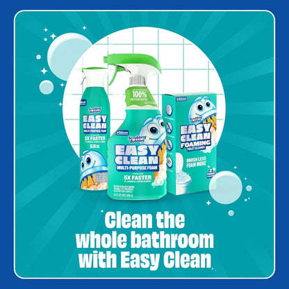 Scrubbing Bubbles Easy Clean Foaming Bathroom Cleaner – Kid Bathroom Sink and Counter Wipe-Down Between Bedtime, 2-Minute Foam