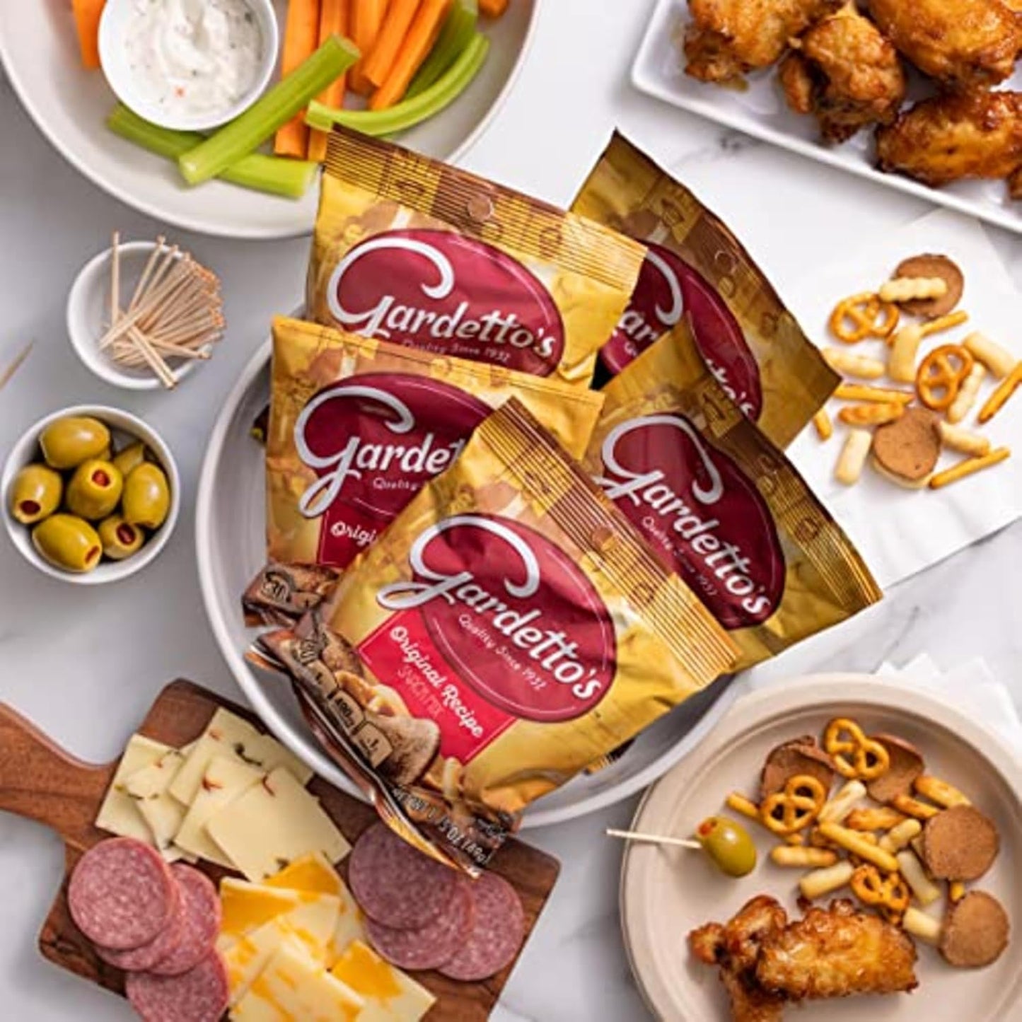 sealed single-serve bags maintain crunch and freshness without an extra container
