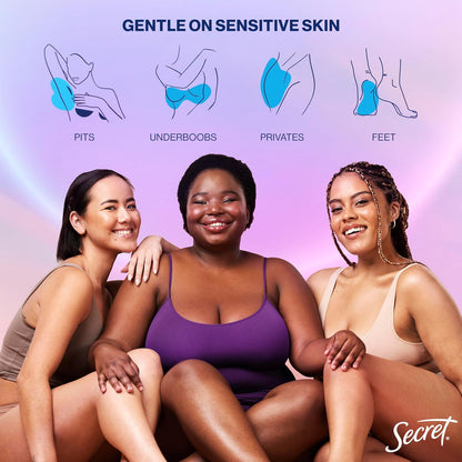Secret Aluminum-Free Deodorant – Travel-Friendly Odor Control for Backpacking & Multi-Day Trips