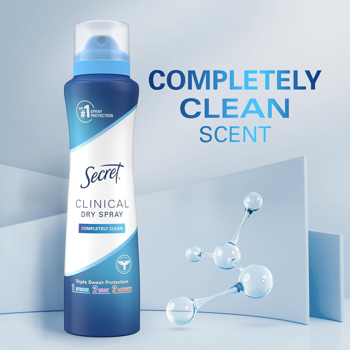 Secret Clinical Strength Dry Spray for Women – Practical Mother's Day Gift for Busy Working Moms