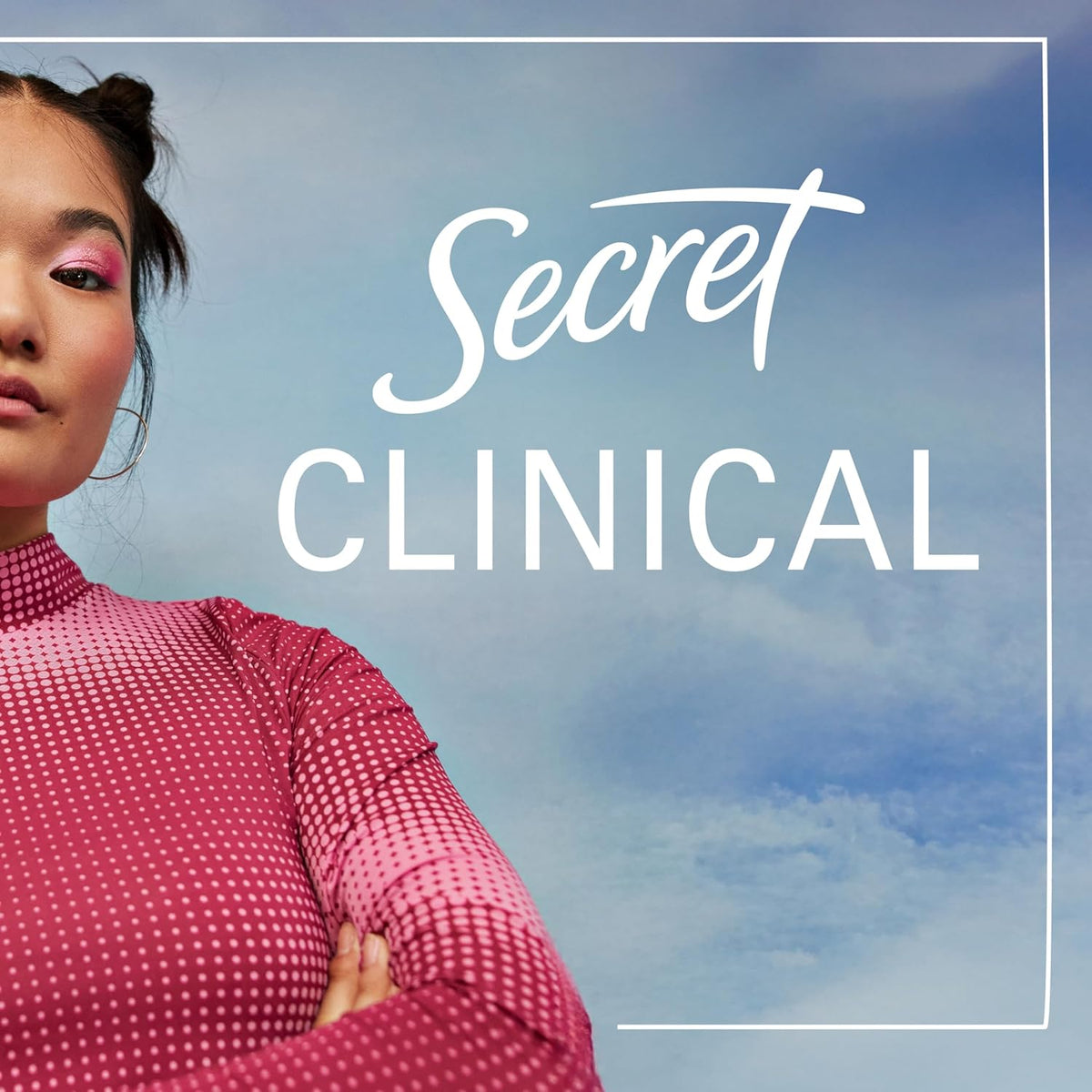 Secret Clinical Strength Unscented – Minimal, Efficient Daily Antiperspirant for Any Space
