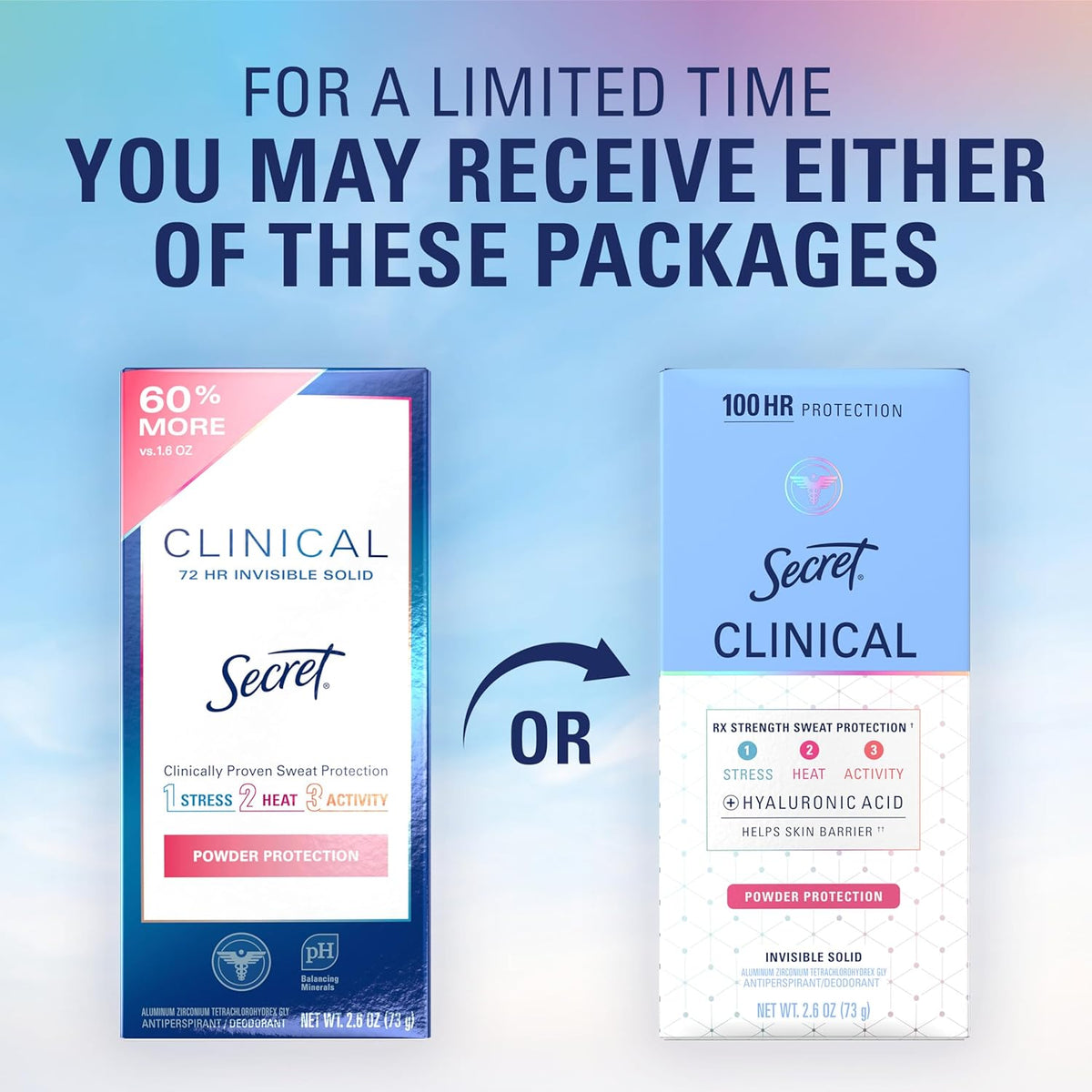 Secret Clinical Strength Unscented – Minimal, Efficient Daily Antiperspirant for Any Space