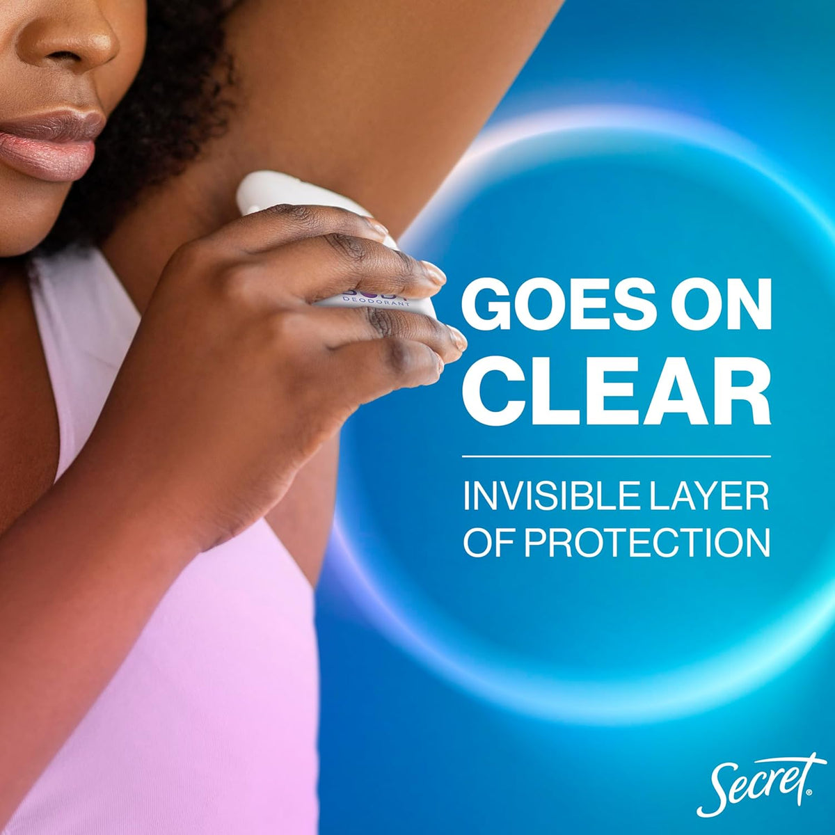 Secret Whole Body Deodorant Stick – Post-Shower Self-Care Ritual for Vanity and Bath Time, pH-Balanced Aluminum-Free 0.5 oz
