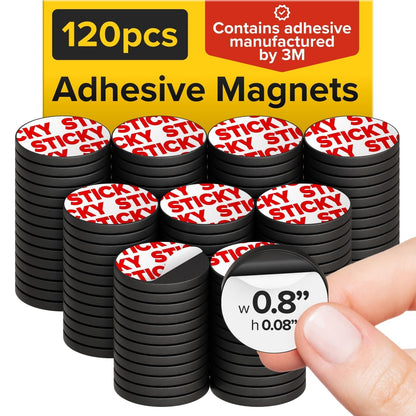 self-adhesive backing with peel-and-press application