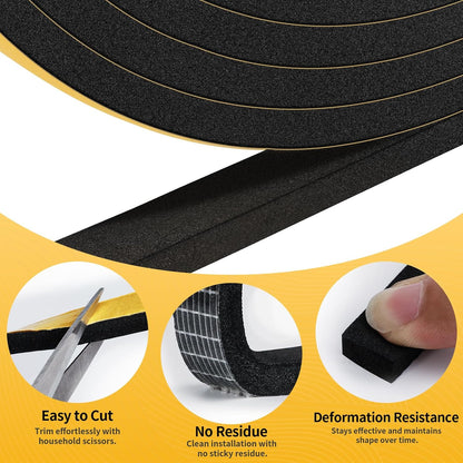 self-adhesive grid backing for strong, no-tool peel-and-stick application