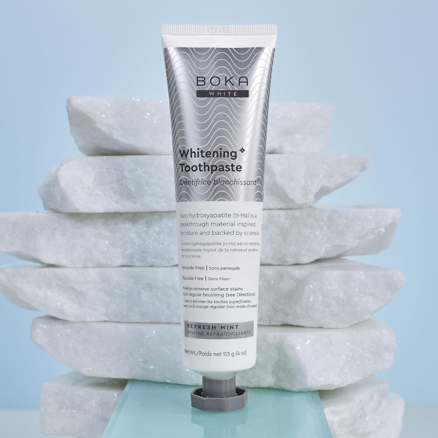 sensitive-teeth approved gentle whitening via regular brushing