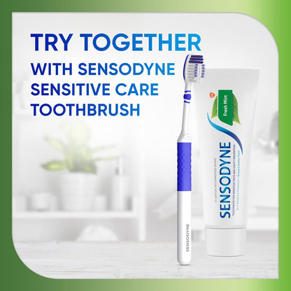Sensodyde Fresh Mint Toothpaste for Sensitive Teeth – Helpful Gift for Parents and Older Adults Who Value Trusted Oral Care, Pack of 2