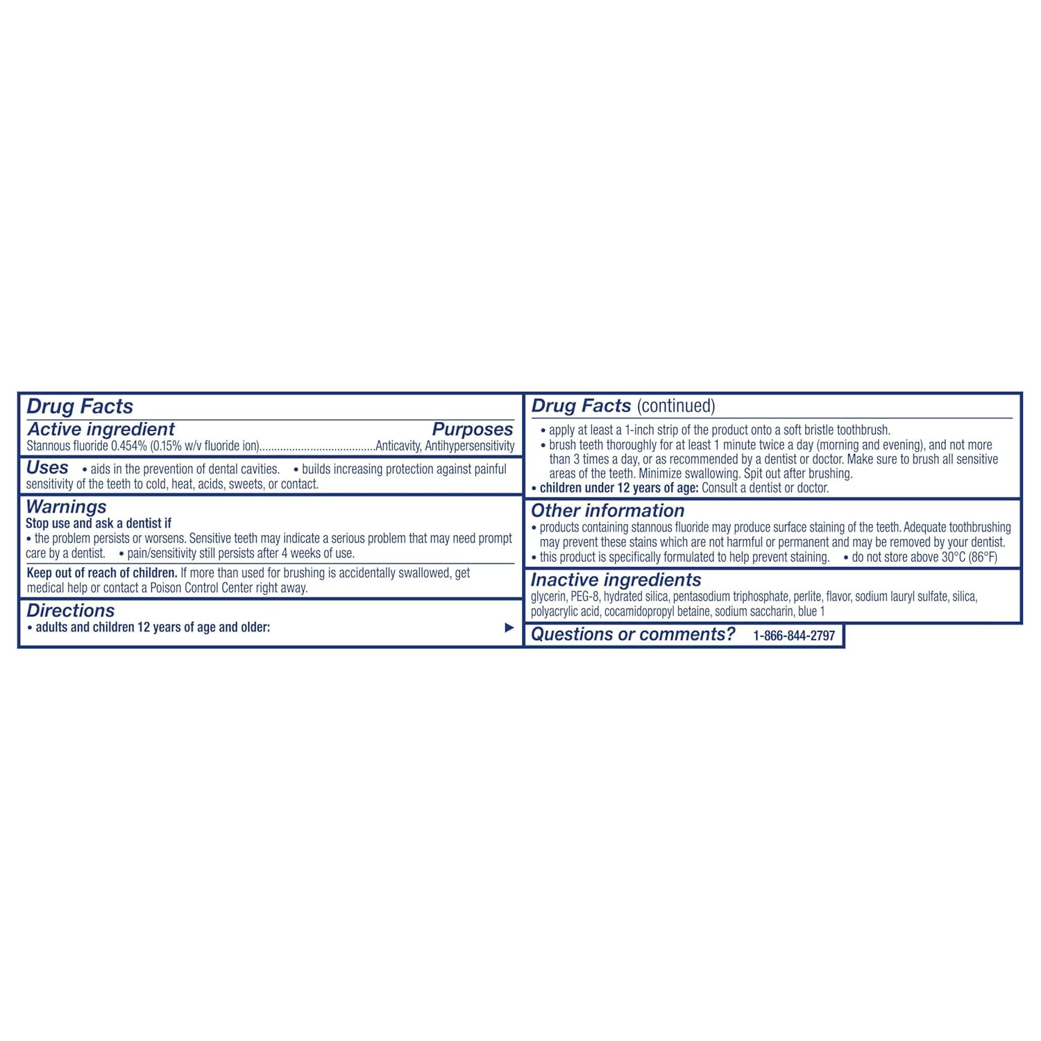 Sensodyne Clinical Repair Whiten & Shine Toothpaste – Refined Daily Indulgence for Stain-Prone Sensitive Smiles, 2.3 oz
