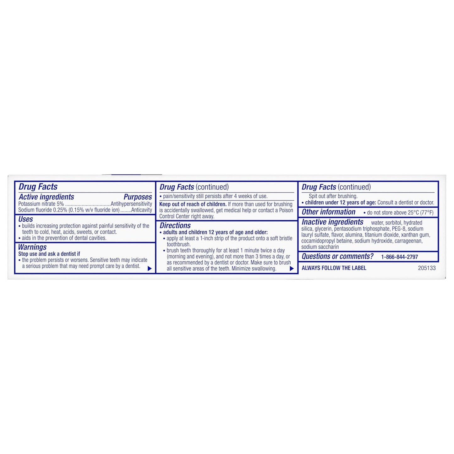 Sensodyne Clinical White Toothpaste – All-in-One Sensitive Teeth Formula for a Clutter-Free Counter