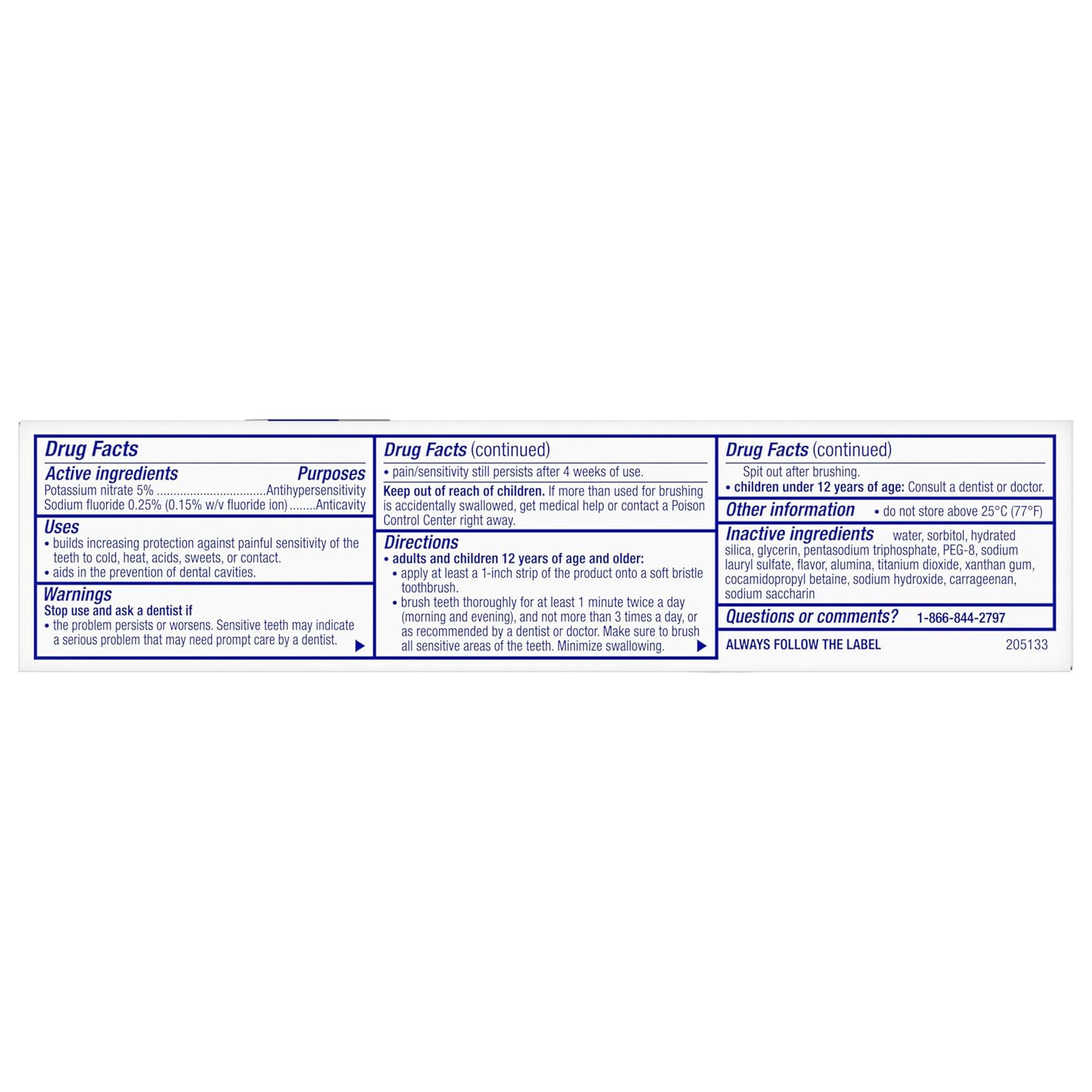 Sensodyne Clinical White Toothpaste – All-in-One Sensitive Teeth Formula for a Clutter-Free Counter