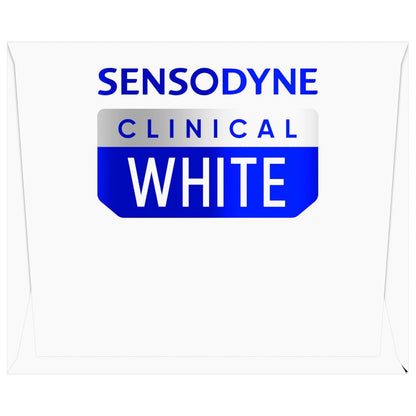 Sensodyne Clinical White Toothpaste Luxury Bundle – Dermatologist-Grade Whitening for Home Spa Ritual