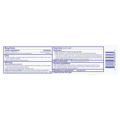 Sensodyne Essential Whitening – Stripped-Down Sensitivity Care for Intentional Homes, Cool Mint Bundle