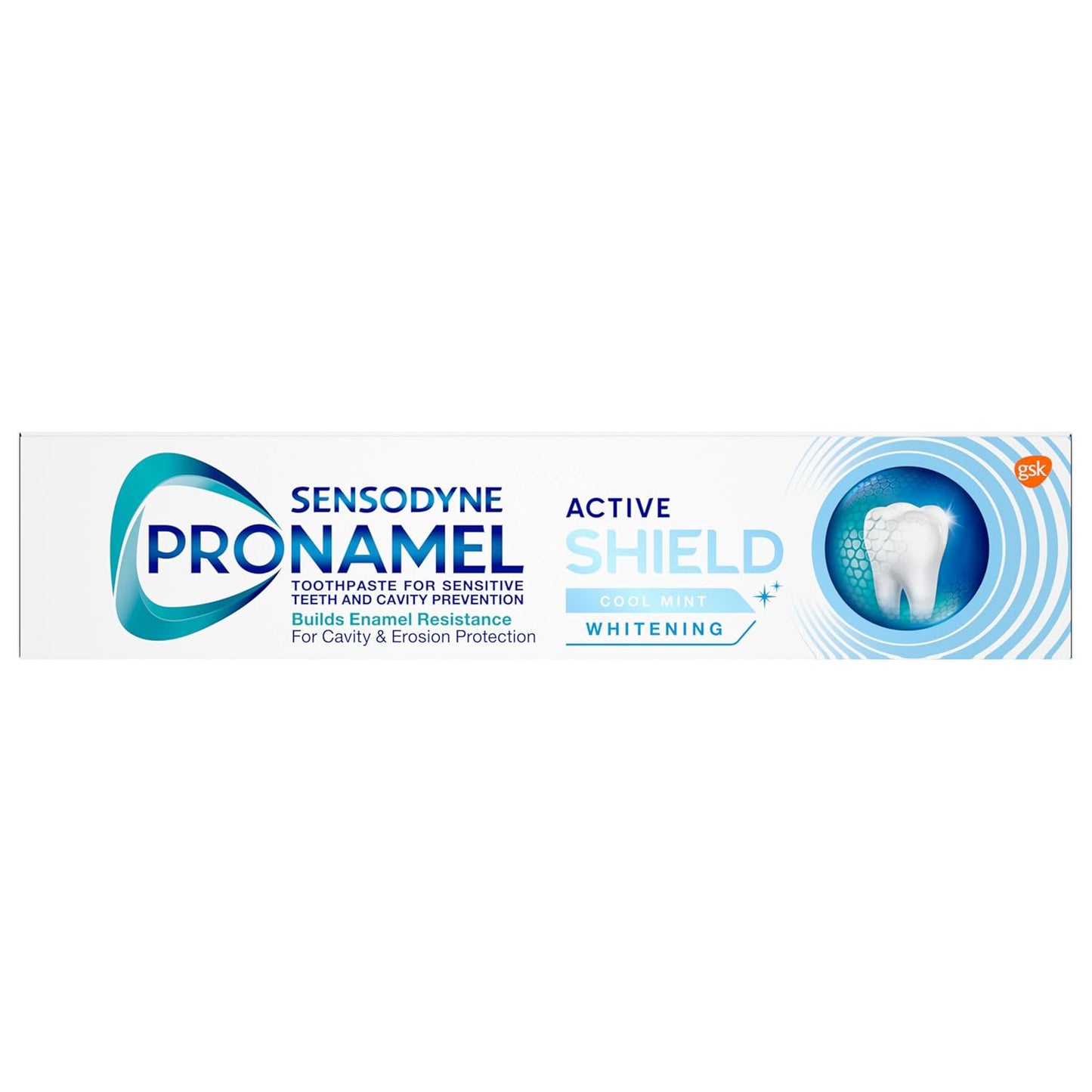 Sensodyne Pronamel Active Shield Whitening Toothpaste, Cool Mint – Birthday Gift for Mom Who Values Enamel Health, 3.4 oz (Pack of 3)