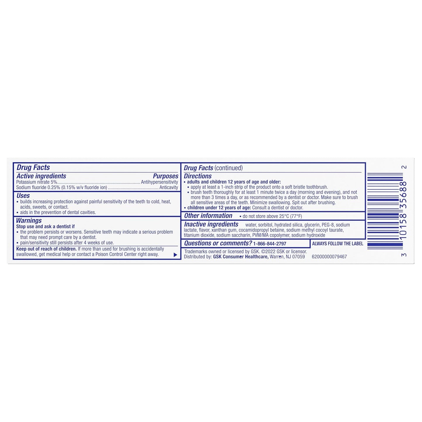 Sensodyne Pronamel Active Shield Whitening Toothpaste, Cool Mint – Birthday Gift for Mom Who Values Enamel Health, 3.4 oz (Pack of 3)
