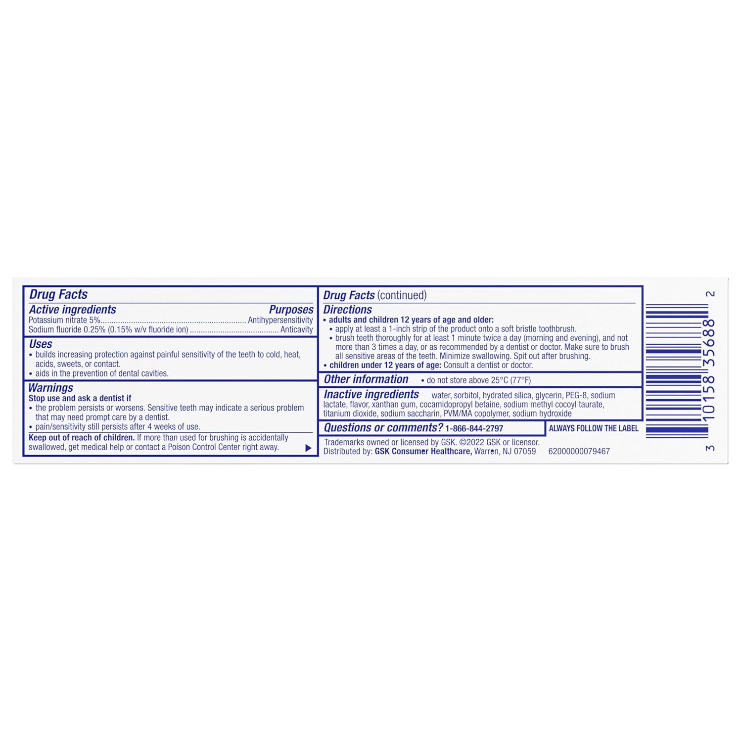Sensodyne Pronamel Active Shield Whitening Toothpaste, Cool Mint – Birthday Gift for Mom Who Values Enamel Health, 3.4 oz (Pack of 3)
