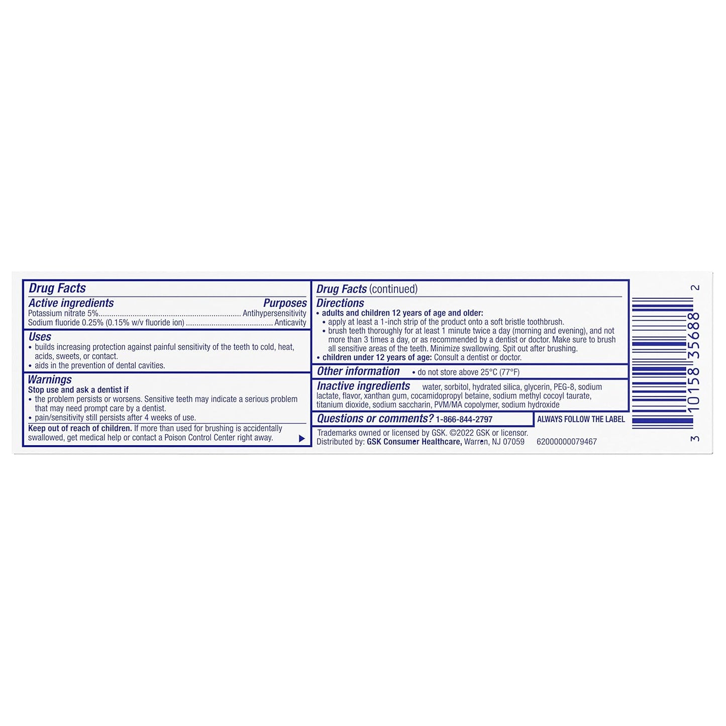 Sensodyne Pronamel Active Shield Whitening Toothpaste, Cool Mint – Birthday Gift for Mom Who Values Enamel Health, 3.4 oz (Pack of 3)