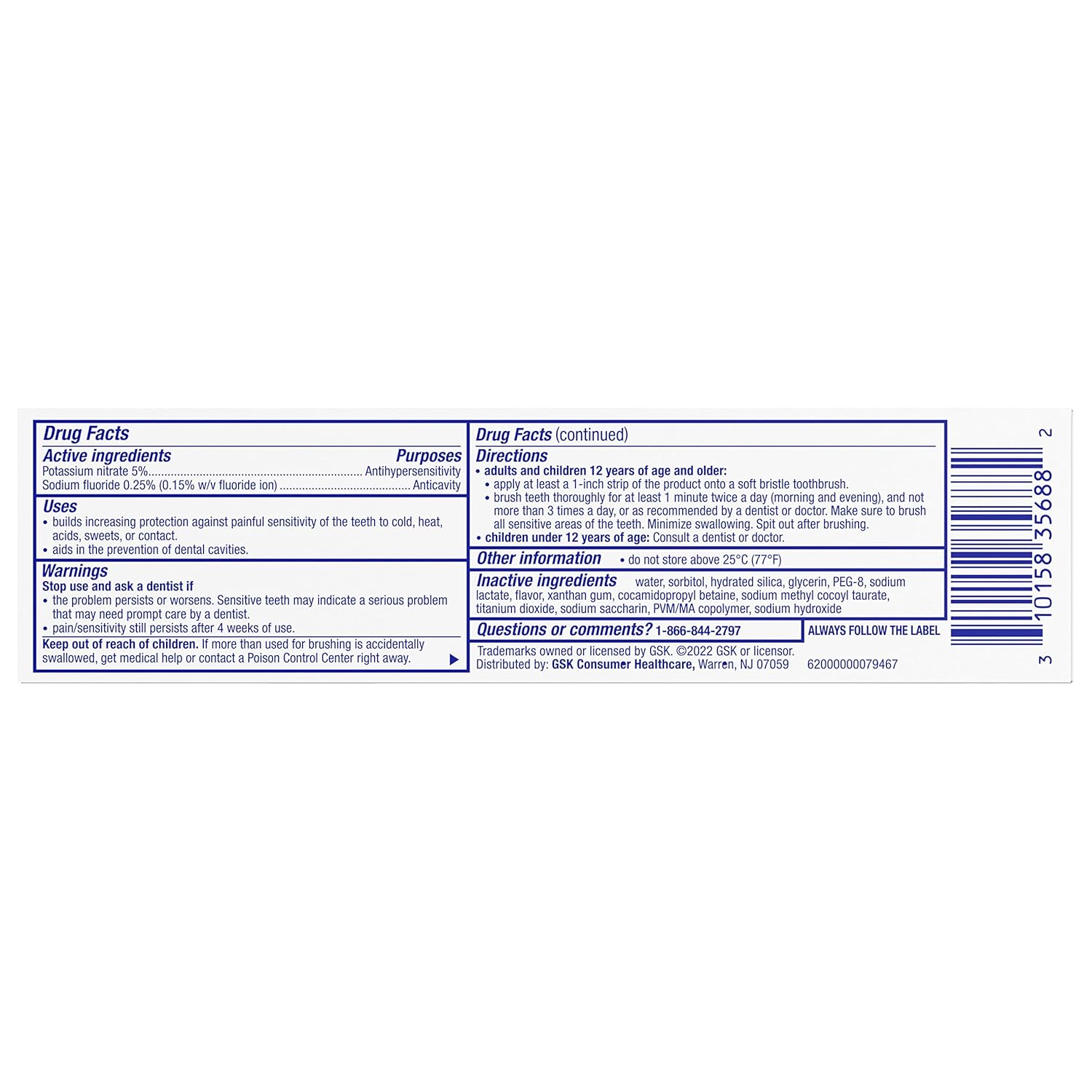 Sensodyne Pronamel Active Shield Whitening Toothpaste, Cool Mint – Birthday Gift for Mom Who Values Enamel Health, 3.4 oz (Pack of 3)