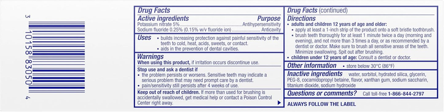 Sensodyne Pronamel Daily Protection Enamel Toothpaste for Sensitive Teeth - Mint Essence, 4 oz (Pack of 3) Dental Aftercare Gift Set Following a Cleaning or Whitening Visit
