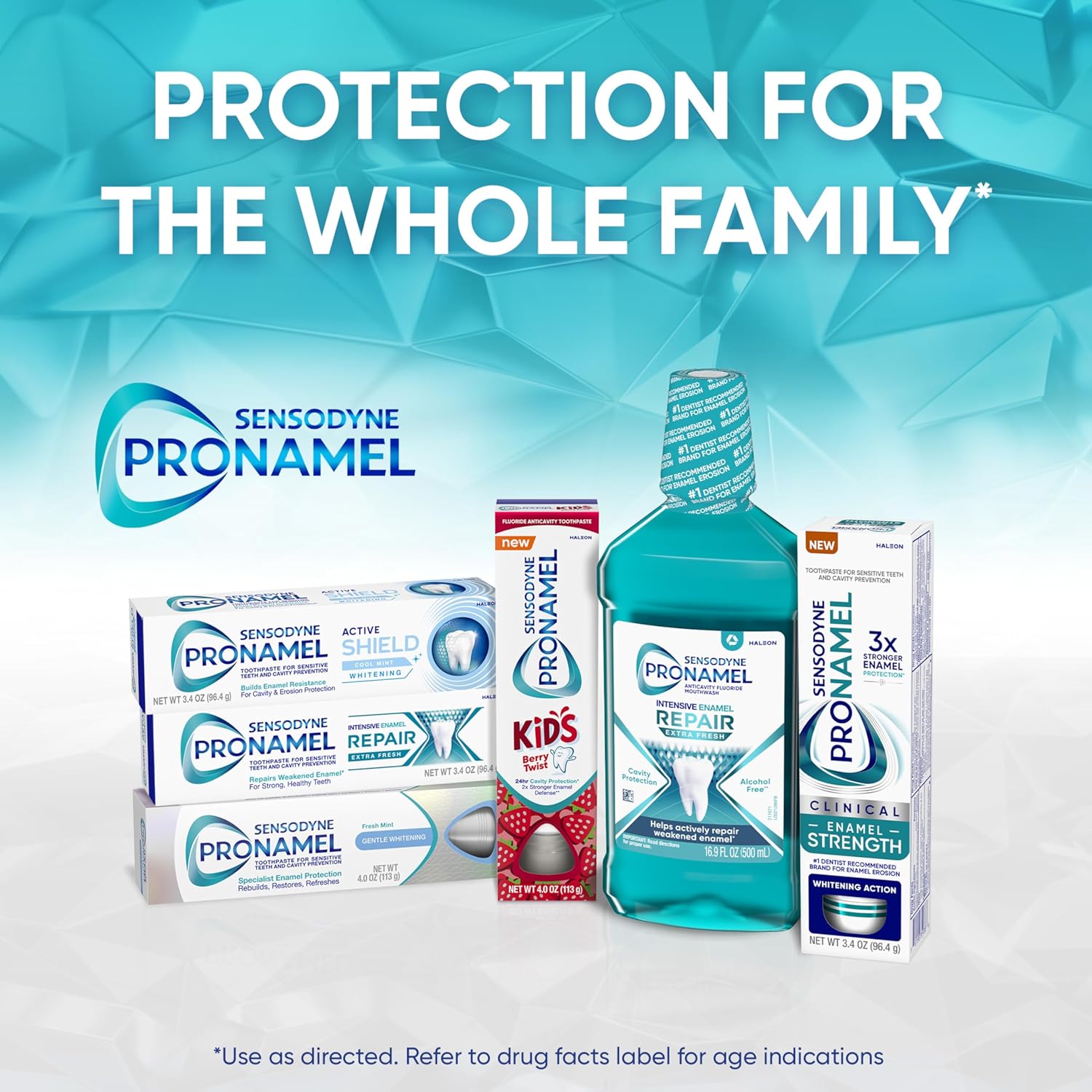 Sensodyne Pronamel Enamel-Guard Toothpaste – Acid Erosion Defense Safe for Daily Use Around Family
