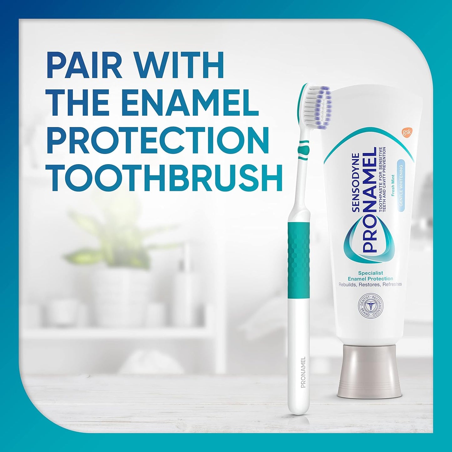 Sensodyne Pronamel Enamel-Guard Toothpaste – Acid Erosion Defense Safe for Daily Use Around Family