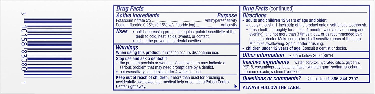 Sensodyne Pronamel Enamel Strengthening Toothpaste – Safe Daily Use with No Harmful Additives or SLS