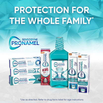 Sensodyne Pronamel Sensitive Toothpaste – Supporting Dental Health in Your Daily Care Ritual, Extra Fresh 4-Pack