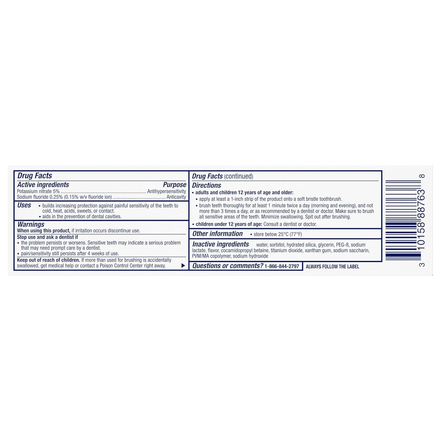 Sensodyne Pronamel Whitening Toothpaste – Cavity Prevention and Sensitivity Control for Uninterrupted Work Performance