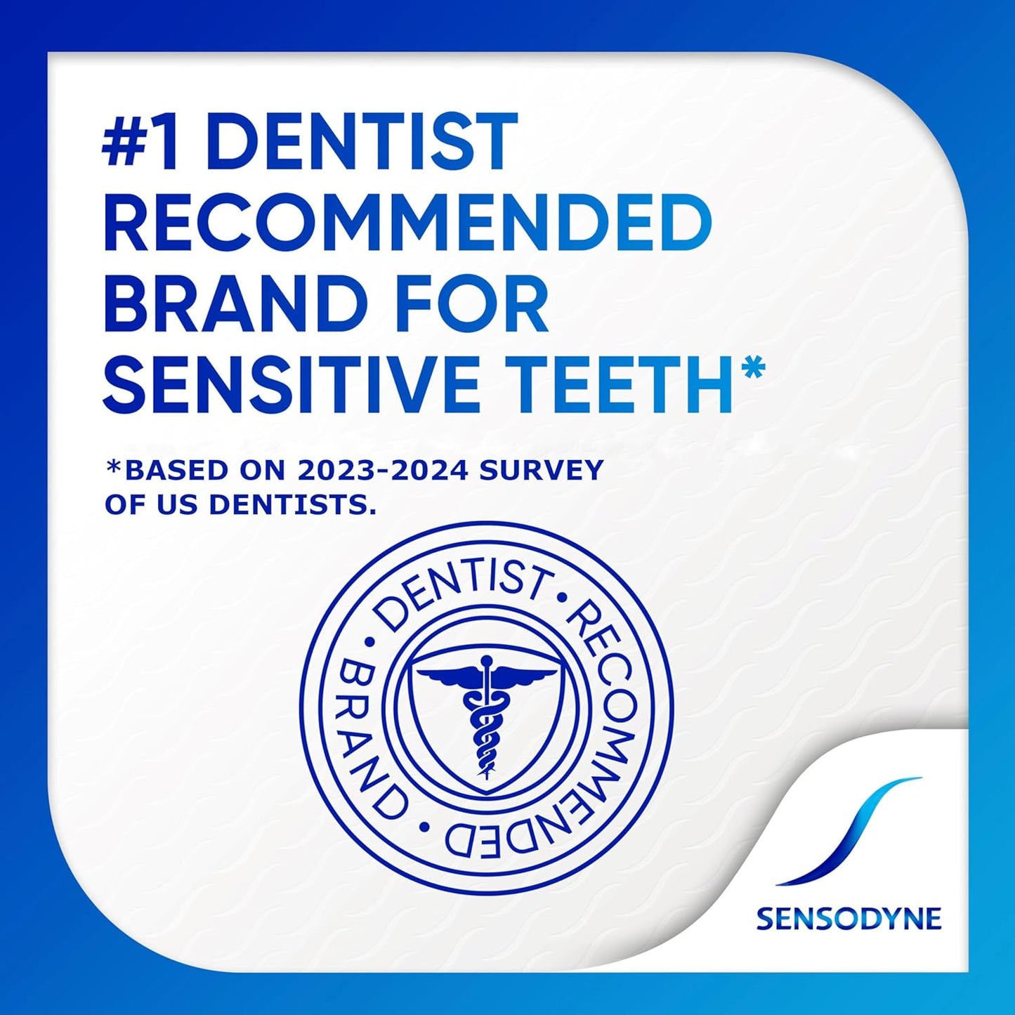 Sensodyne Repair and Protect Whitening – Dentist-Recommended Sensitivity Relief for Active Professionals